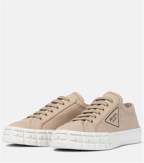 prada wheel canvas sneakers|prada downtown sneakers.